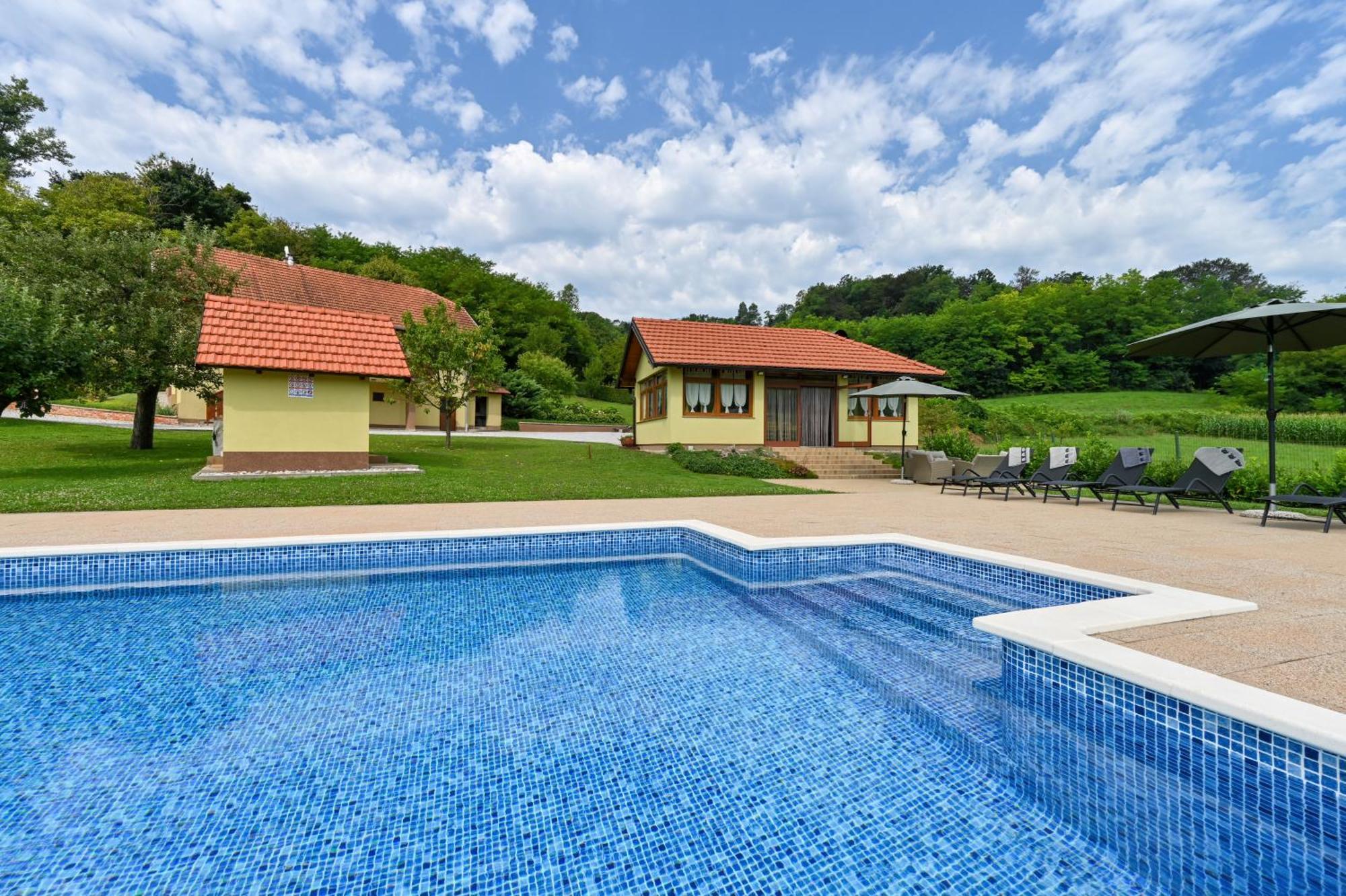 Ruralna Kuca 'Villa Zagorka' Za Odmor Sa Bazenom I Bocalistem Donja Pacetina Zewnętrze zdjęcie